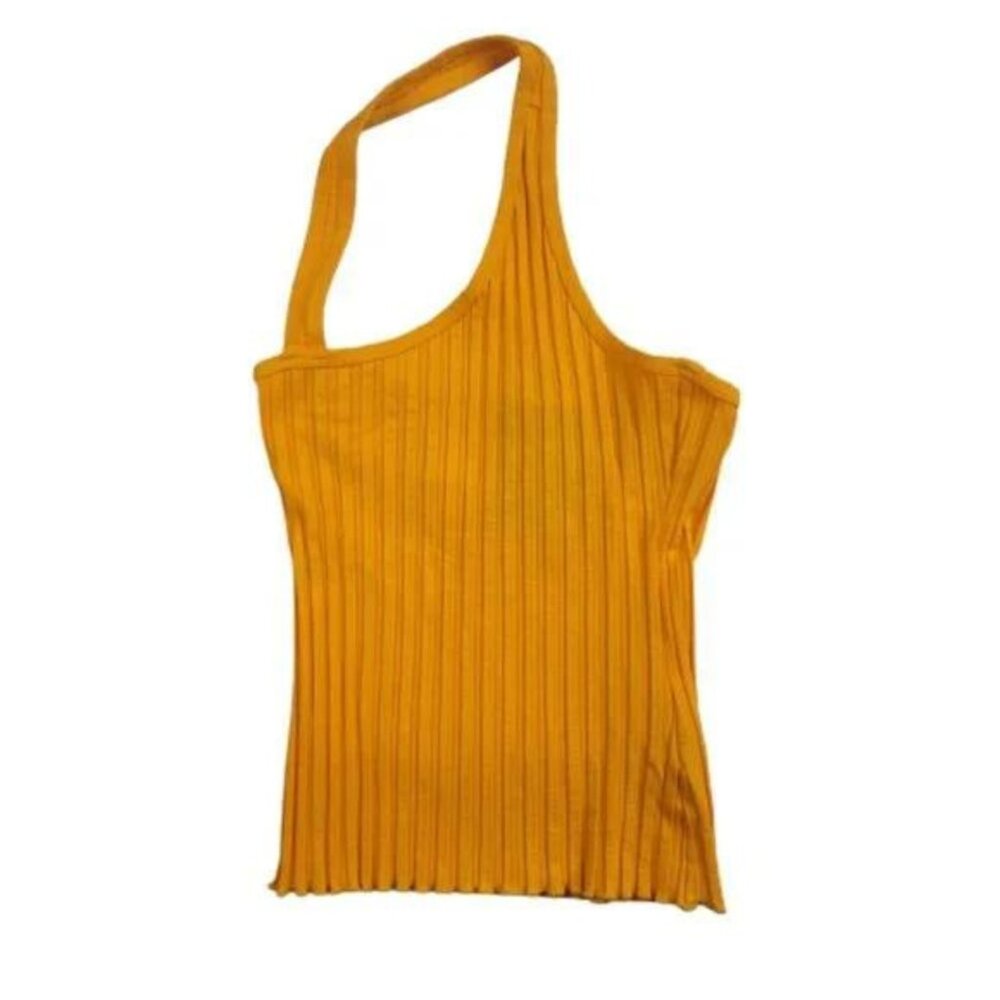 Simon Miller Yellow Ribbed Tank Top - Picture 2 of 8